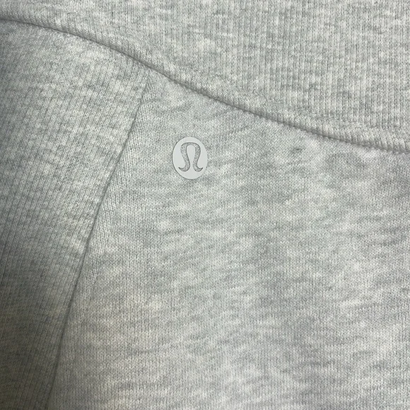 NWT Lululemon Scuba High-Rise Mini Skirt Size XL Heathered Core Ultra Light Grey - Picture 5 of 10